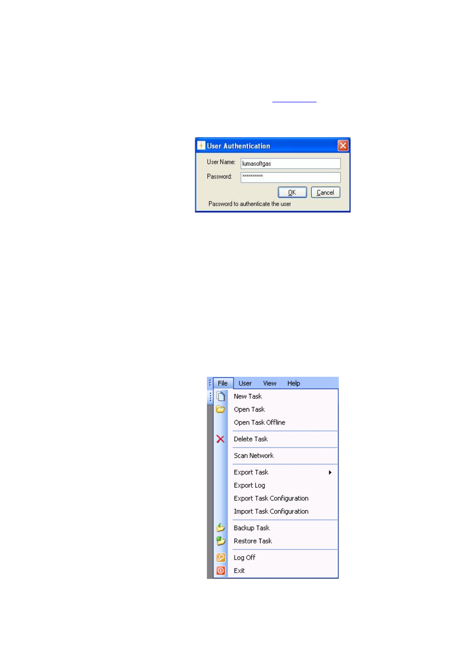 1 new task | LumaSense Technologies LumaSoft Gas Multi Point 7860 User Manual | Page 29 / 194