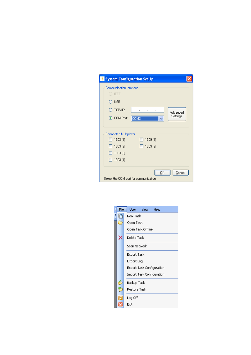 3 configuration of the rs-232 interface, Section 3.1.3 | LumaSense Technologies LumaSoft Gas Multi Point 7860 User Manual | Page 35 / 194