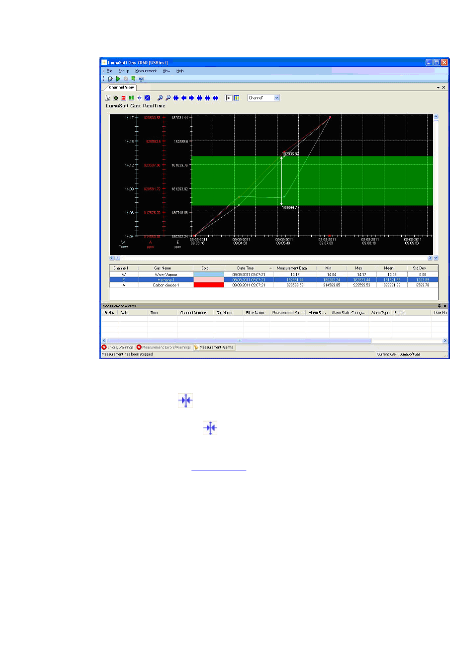 LumaSense Technologies LumaSoft Gas Multi Point 7860 User Manual | Page 66 / 194
