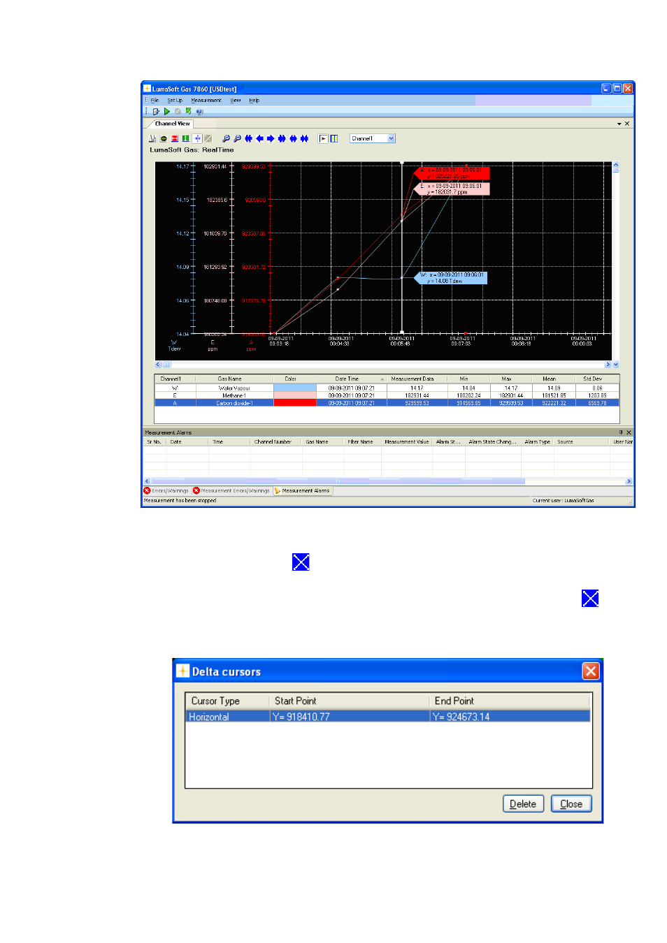 LumaSense Technologies LumaSoft Gas Multi Point 7860 User Manual | Page 67 / 194