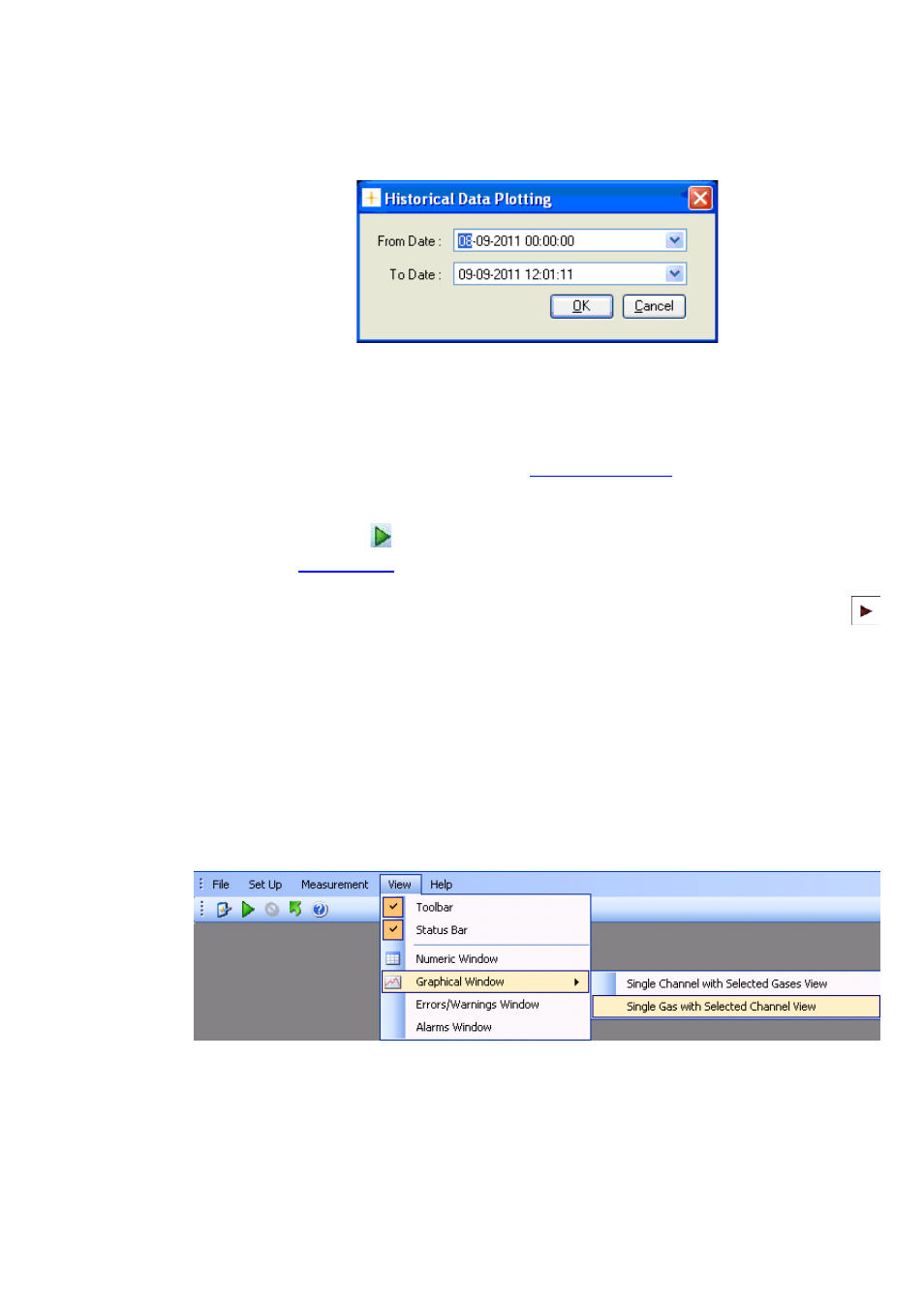 Section | LumaSense Technologies LumaSoft Gas Multi Point 7860 User Manual | Page 75 / 194