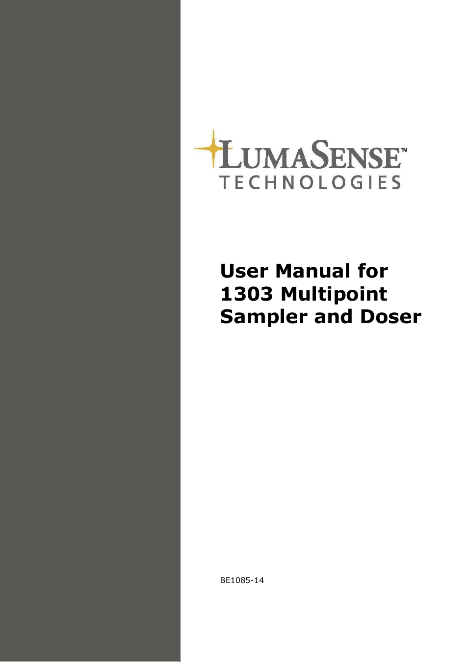LumaSense Technologies INNOVA 1303 User Manual | 60 pages