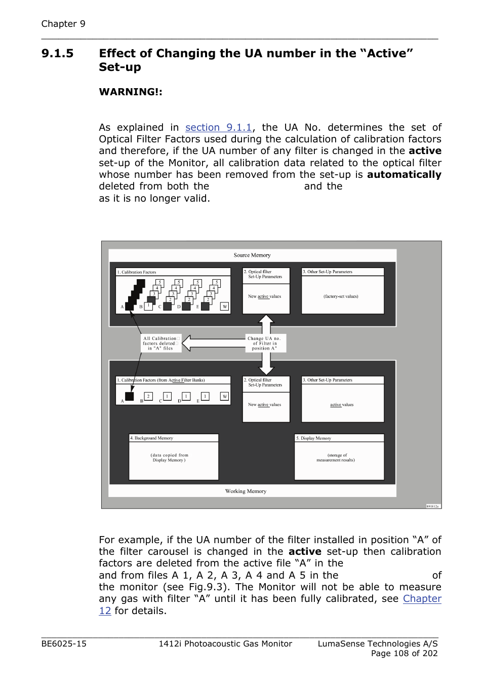 LumaSense Technologies INNOVA 1412i User Manual | Page 108 / 202