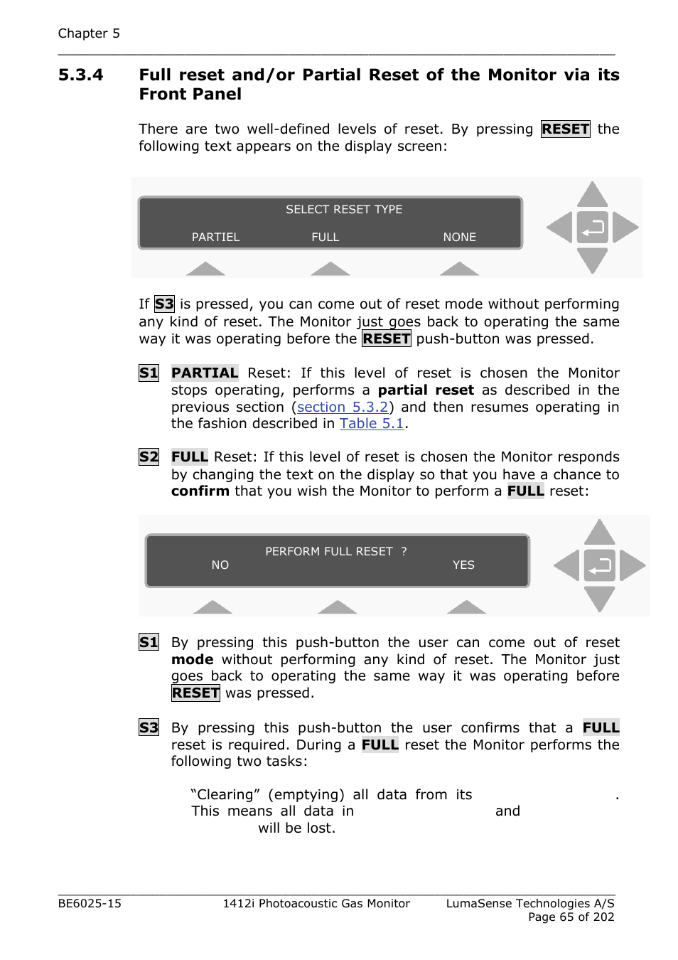 LumaSense Technologies INNOVA 1412i User Manual | Page 65 / 202