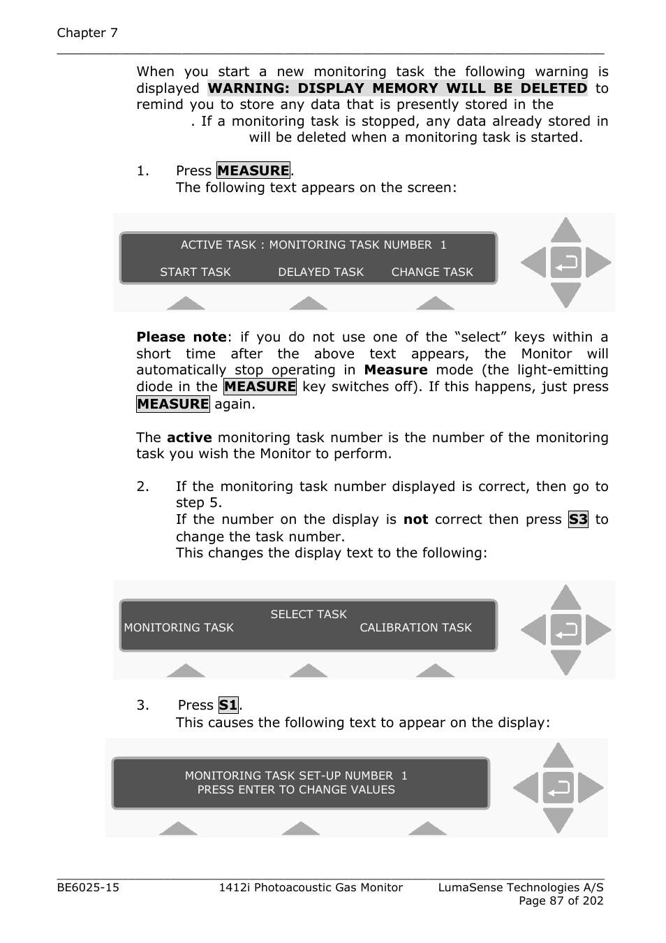 LumaSense Technologies INNOVA 1412i User Manual | Page 87 / 202