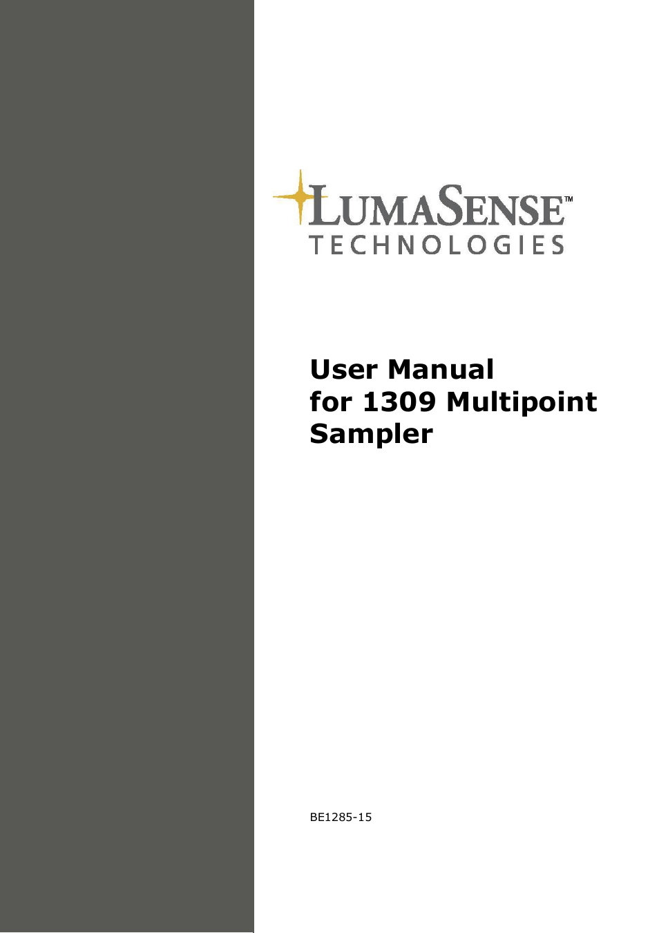 LumaSense Technologies INNOVA 1309 User Manual | 42 pages