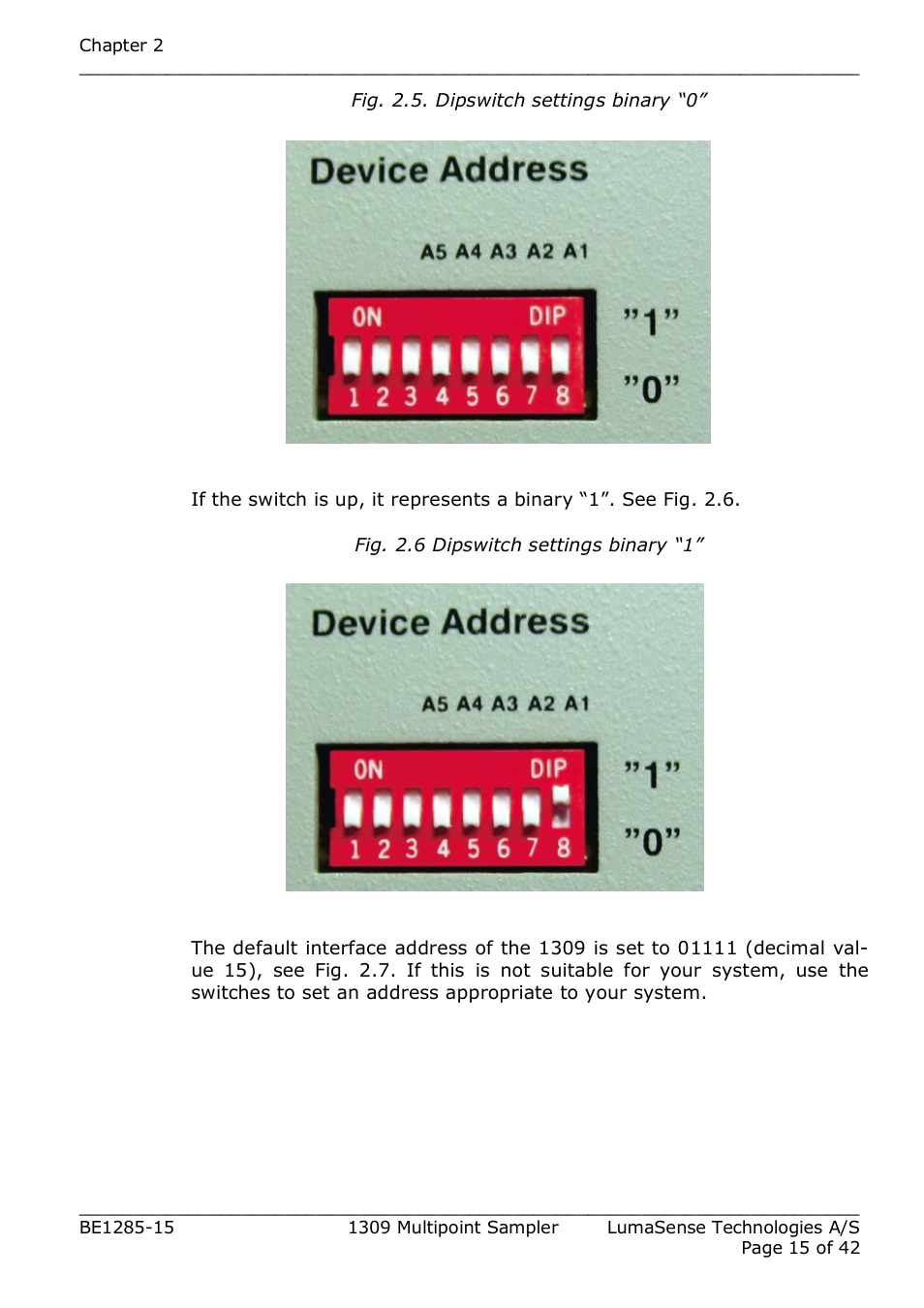 LumaSense Technologies INNOVA 1309 User Manual | Page 15 / 42