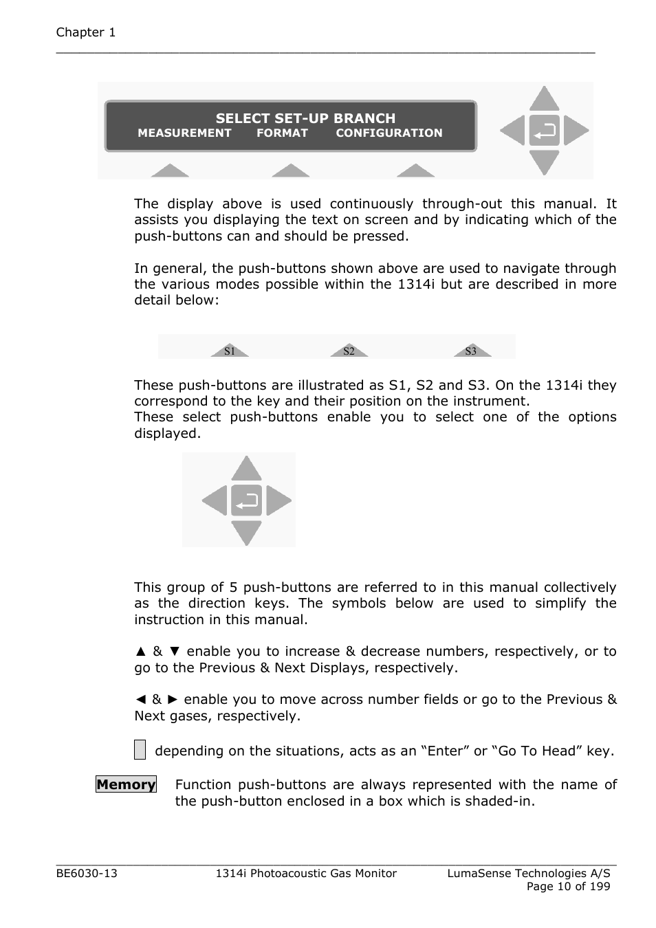 LumaSense Technologies INNOVA 1314i User Manual | Page 10 / 199