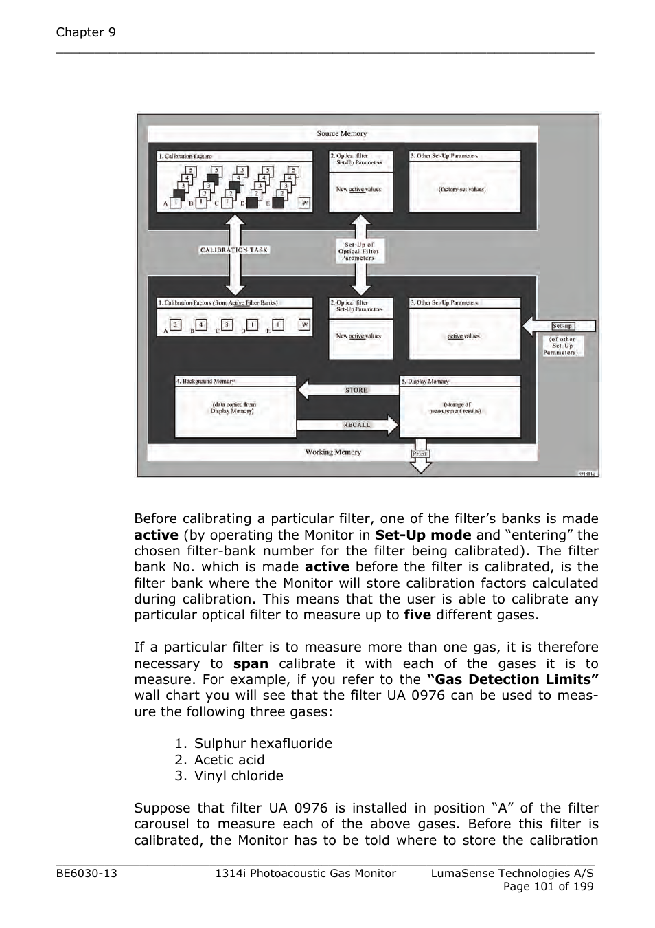 LumaSense Technologies INNOVA 1314i User Manual | Page 101 / 199