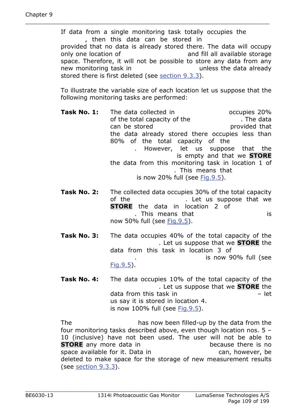 LumaSense Technologies INNOVA 1314i User Manual | Page 109 / 199