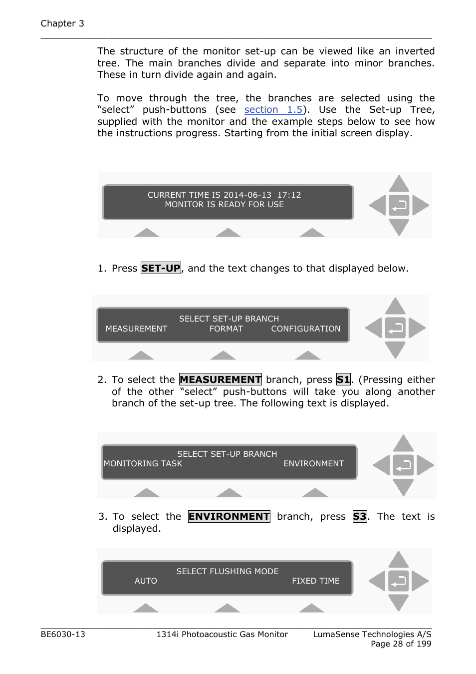 LumaSense Technologies INNOVA 1314i User Manual | Page 28 / 199