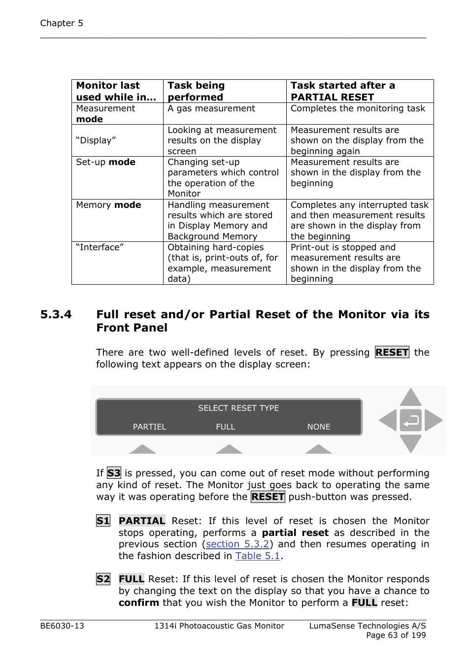 LumaSense Technologies INNOVA 1314i User Manual | Page 63 / 199