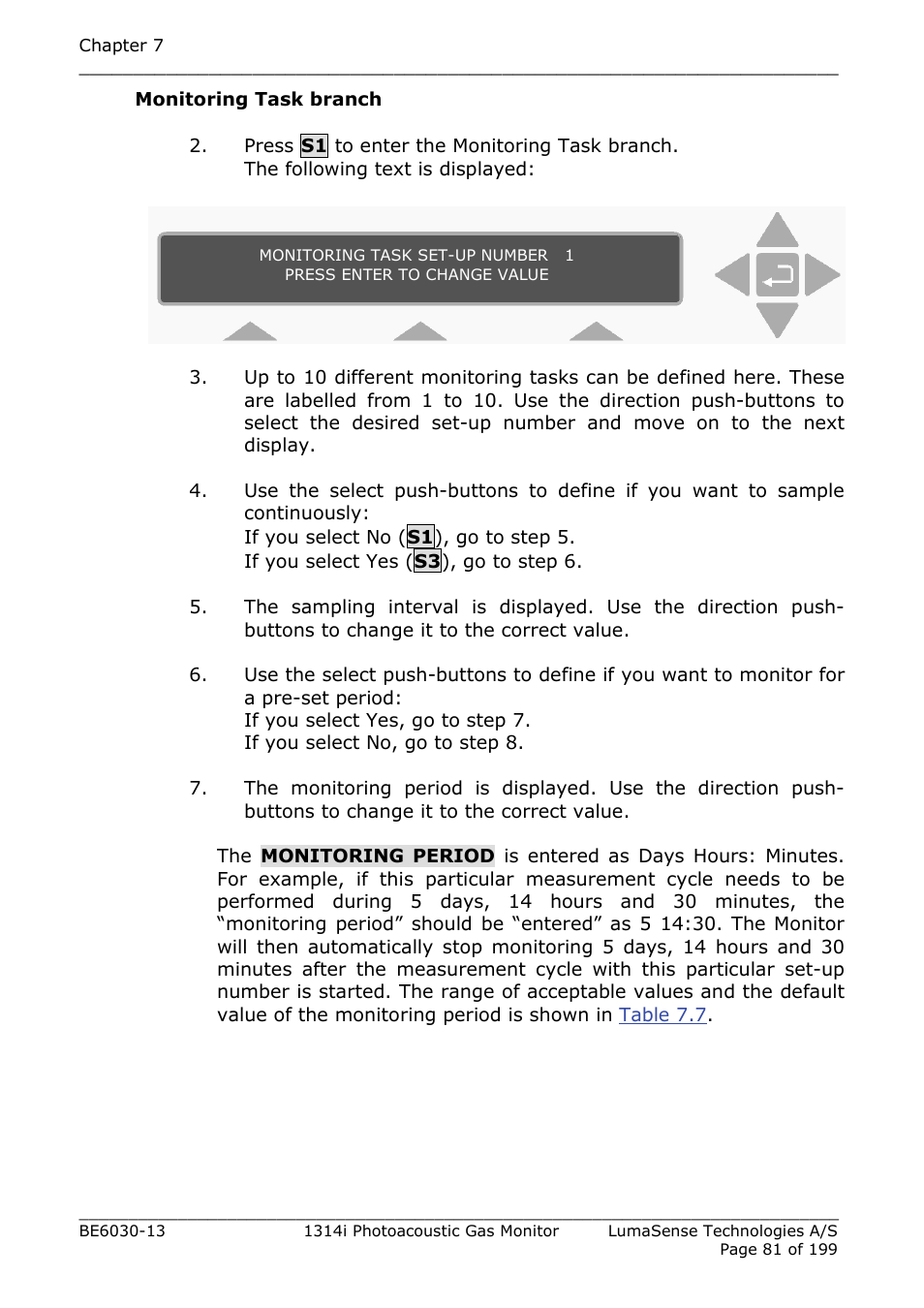 LumaSense Technologies INNOVA 1314i User Manual | Page 81 / 199