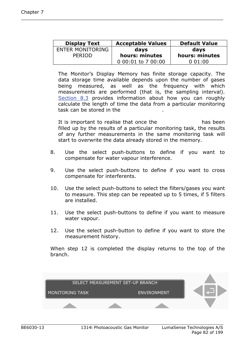 LumaSense Technologies INNOVA 1314i User Manual | Page 82 / 199
