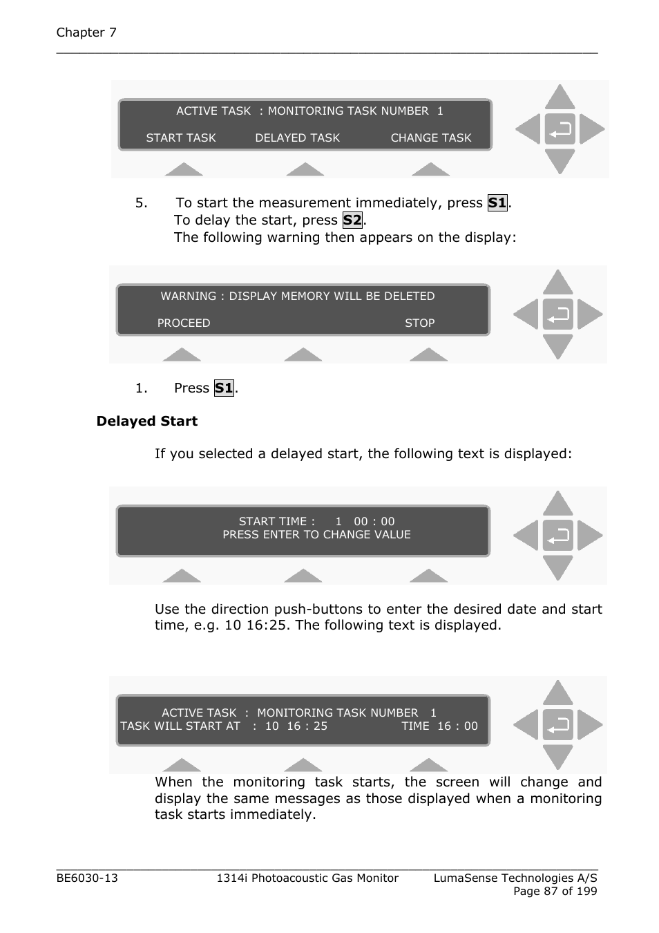 LumaSense Technologies INNOVA 1314i User Manual | Page 87 / 199