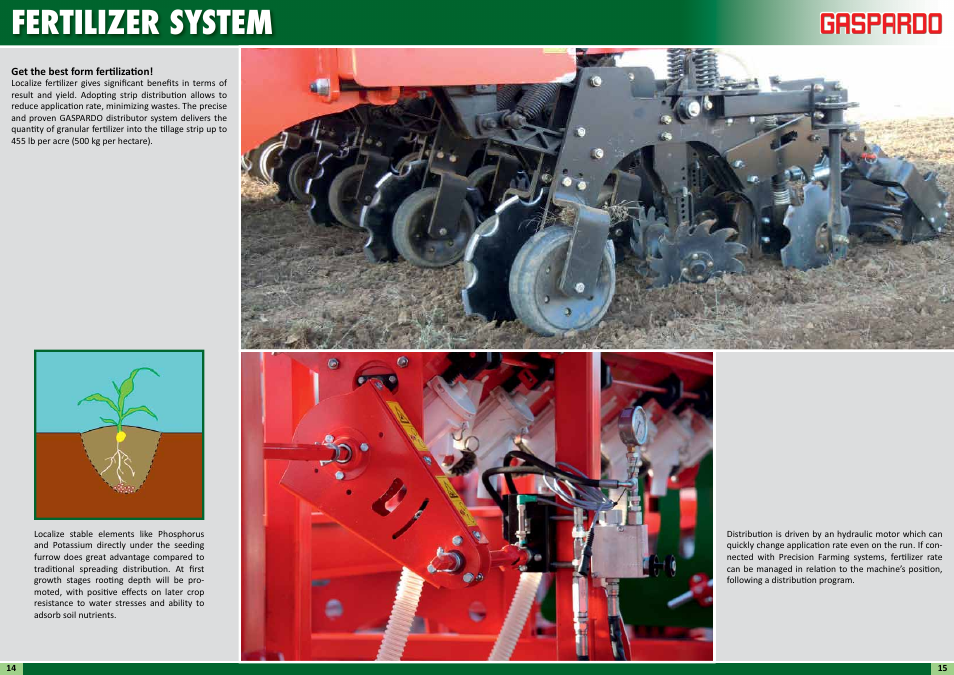 Fertilizer system | Maschio Gaspardo ZEBRA User Manual | Page 8 / 11