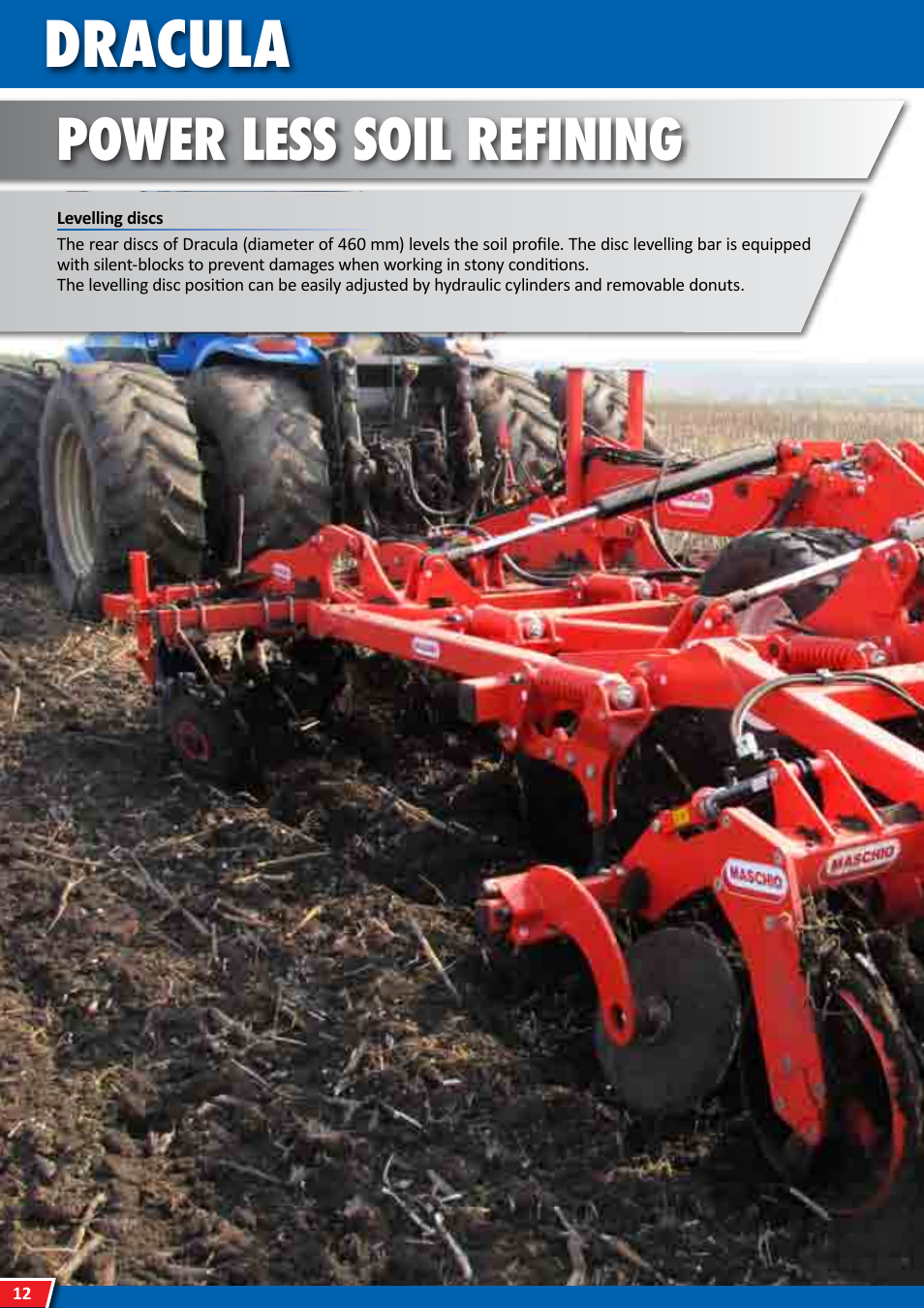 Dracula, Power less soil refining | Maschio Gaspardo DRACULA User Manual | Page 12 / 16