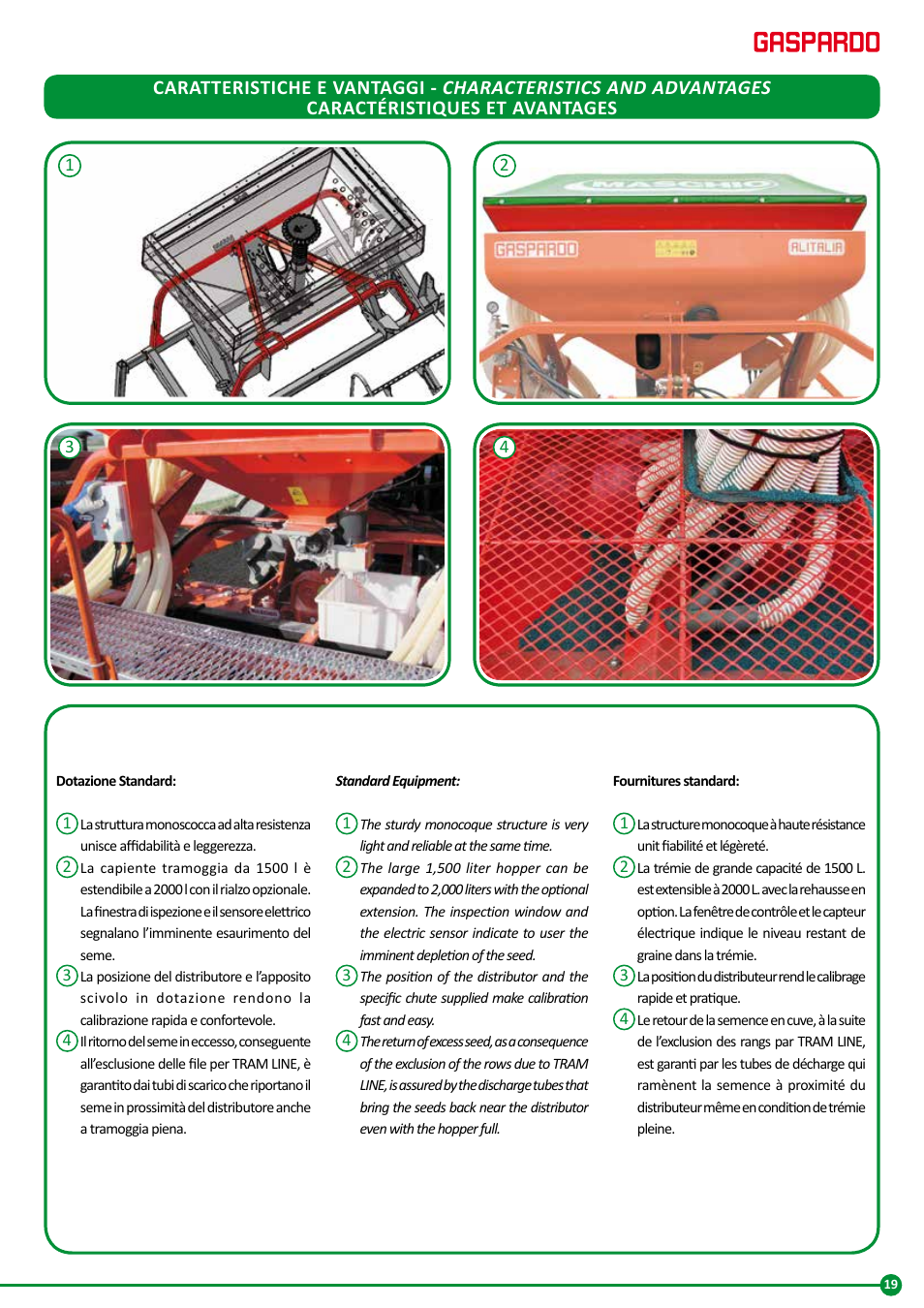 Maschio Gaspardo FURIA-COMBI User Manual | Page 19 / 36
