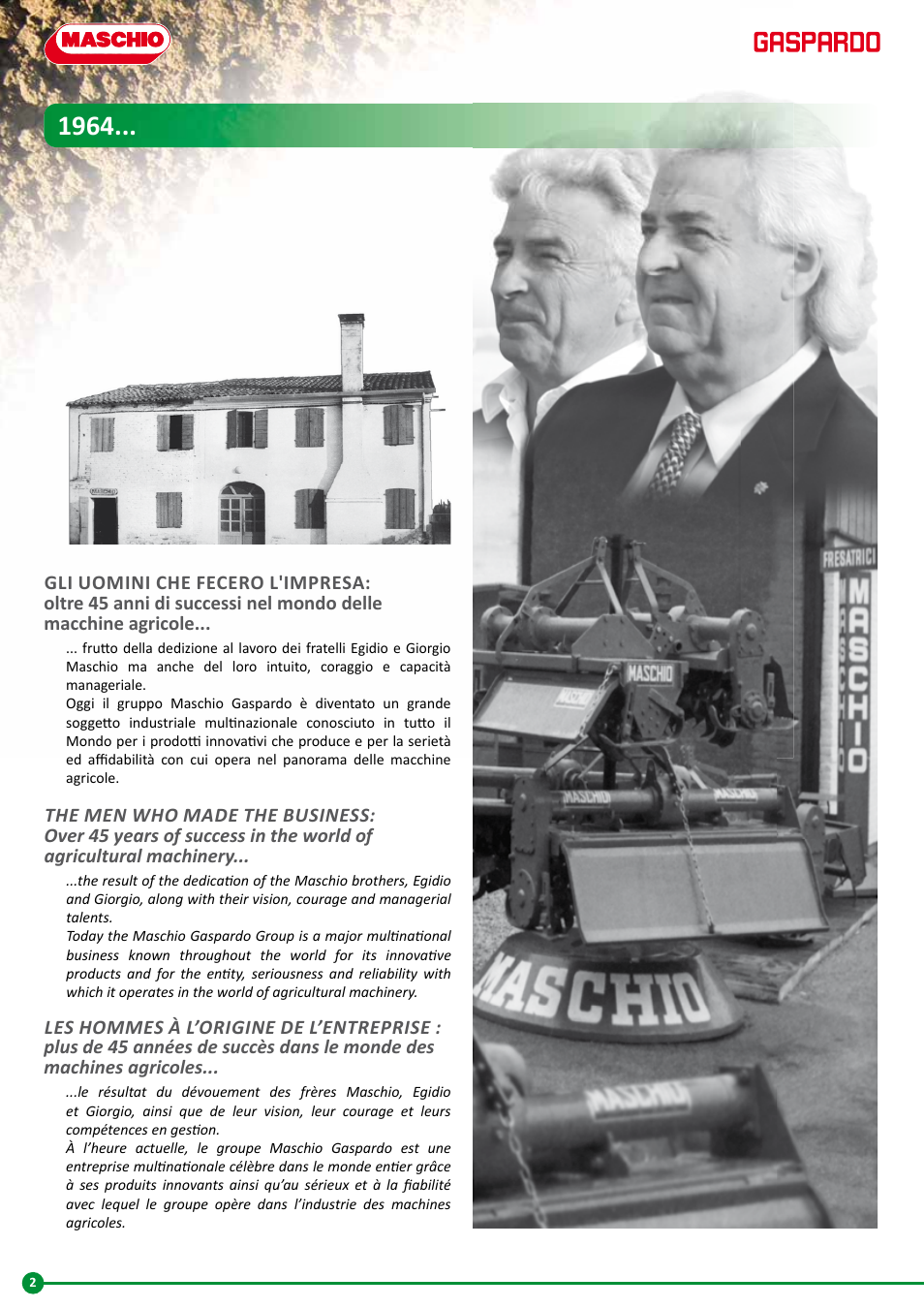 Maschio Gaspardo FURIA-COMBI User Manual | Page 2 / 36