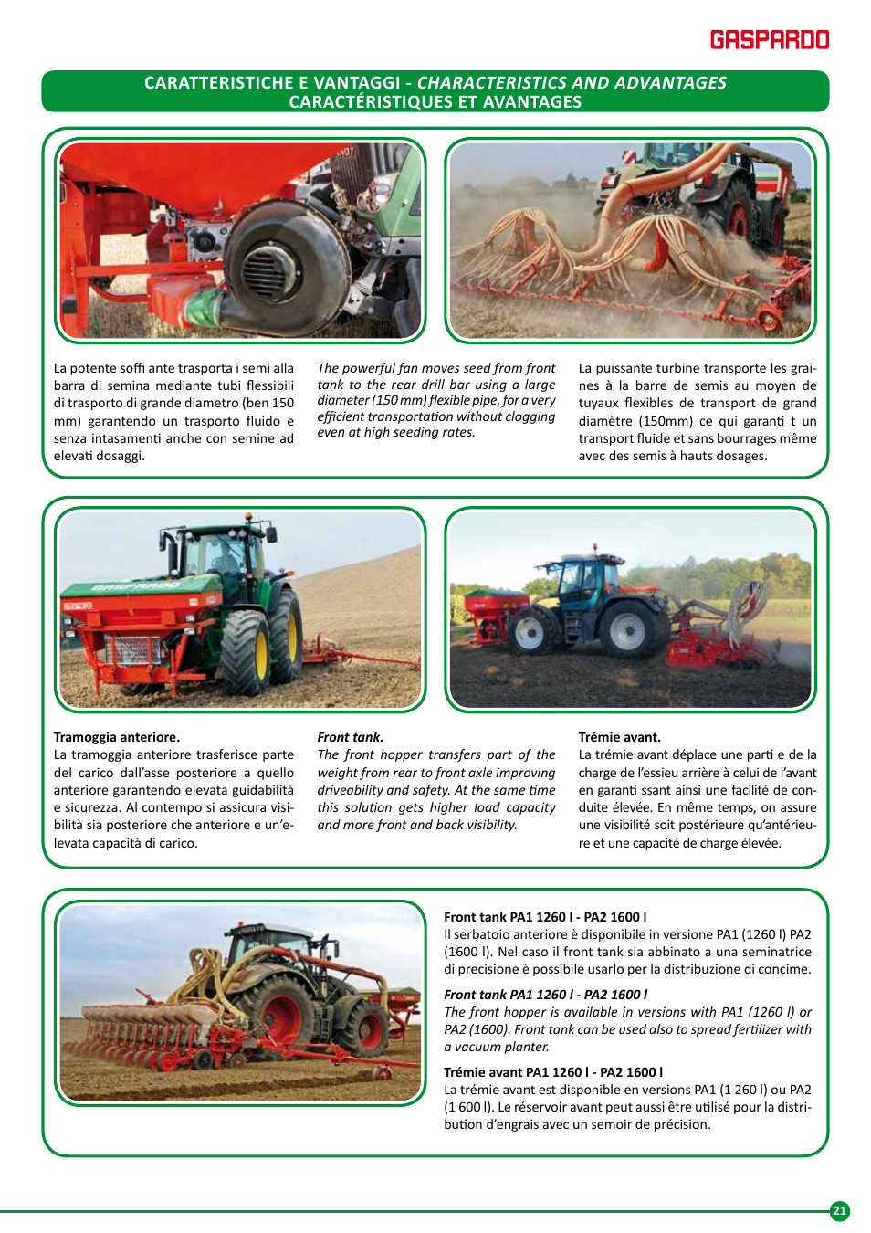 Maschio Gaspardo FURIA-COMBI User Manual | Page 21 / 36