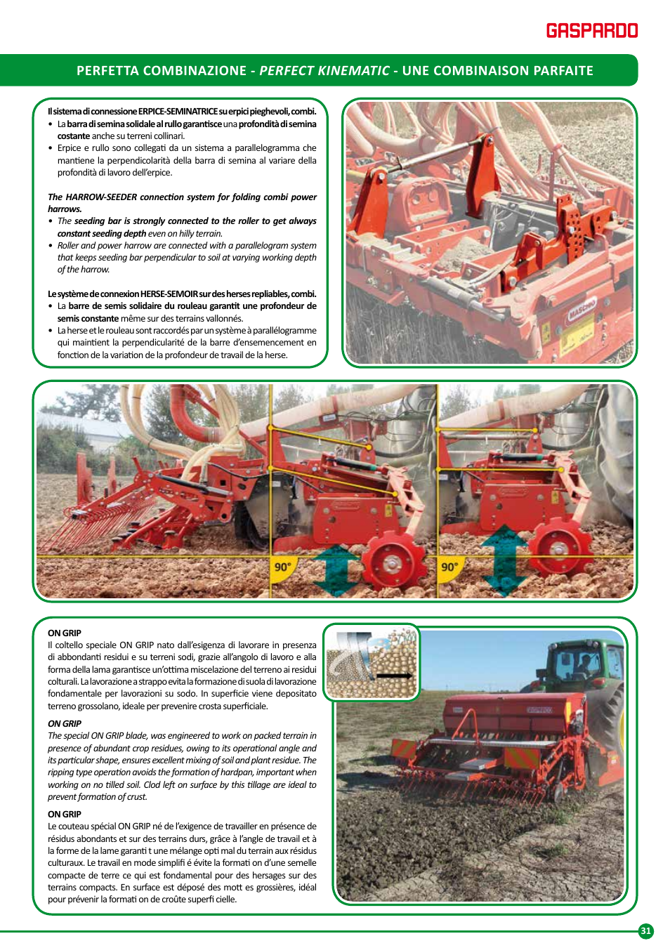 Maschio Gaspardo FURIA-COMBI User Manual | Page 31 / 36