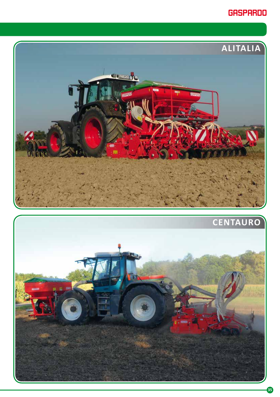 Alitalia centauro | Maschio Gaspardo FURIA-COMBI User Manual | Page 35 / 36