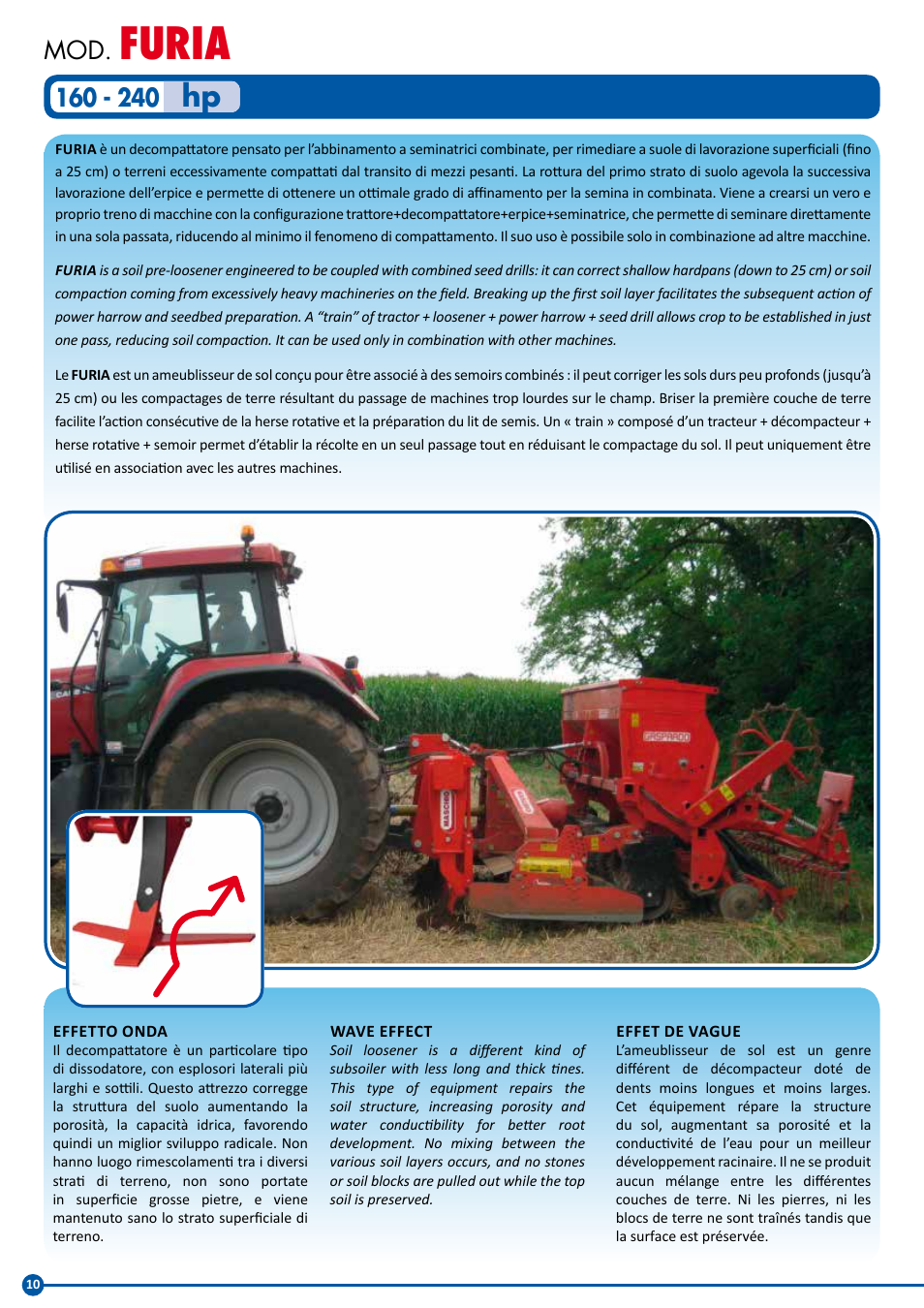 Furia | Maschio Gaspardo GRATOR User Manual | Page 10 / 20