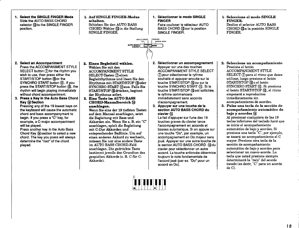 Yamaha PSR-7 User Manual | Page 19 / 28