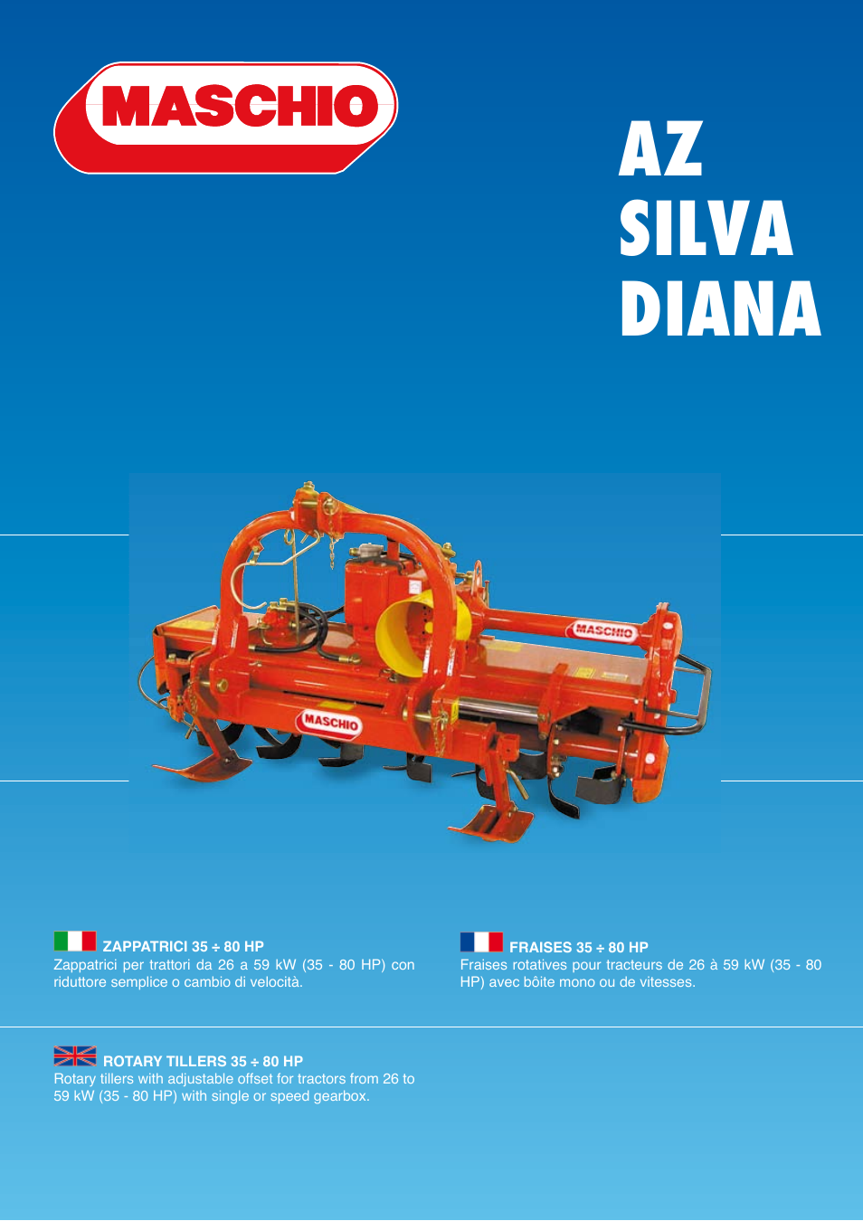 Maschio Gaspardo SILVA User Manual | 6 pages