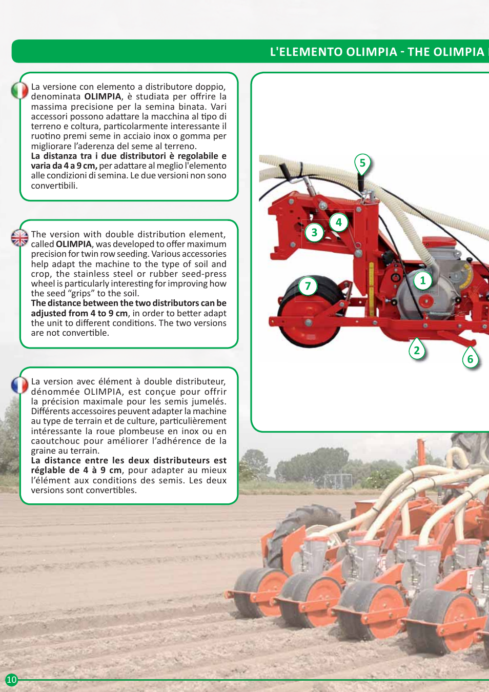 Olimpia | Maschio Gaspardo ORIETTA User Manual | Page 10 / 20