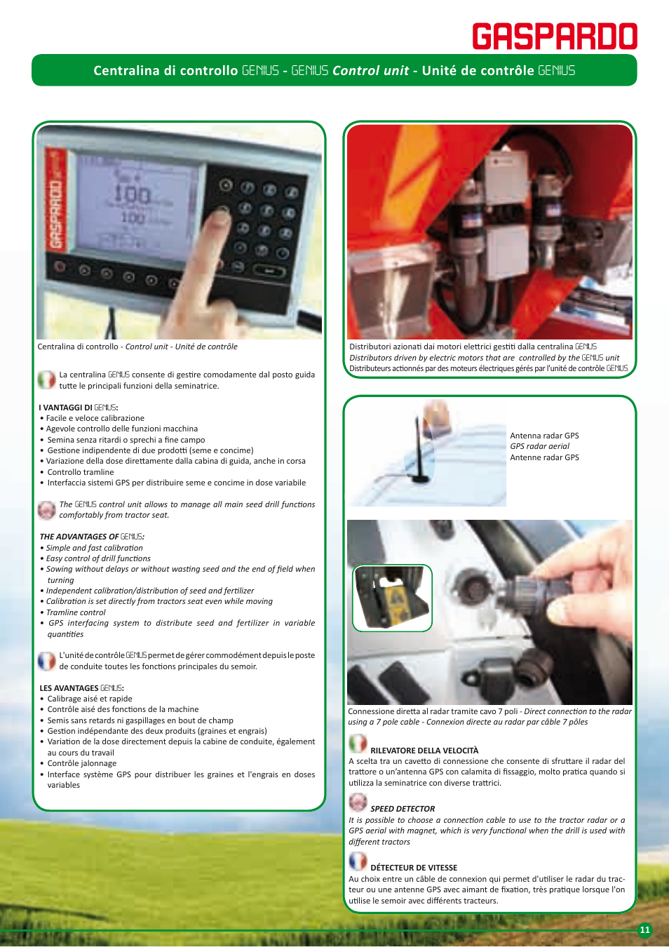 Maschio Gaspardo GIGANTE 900 User Manual | Page 11 / 28