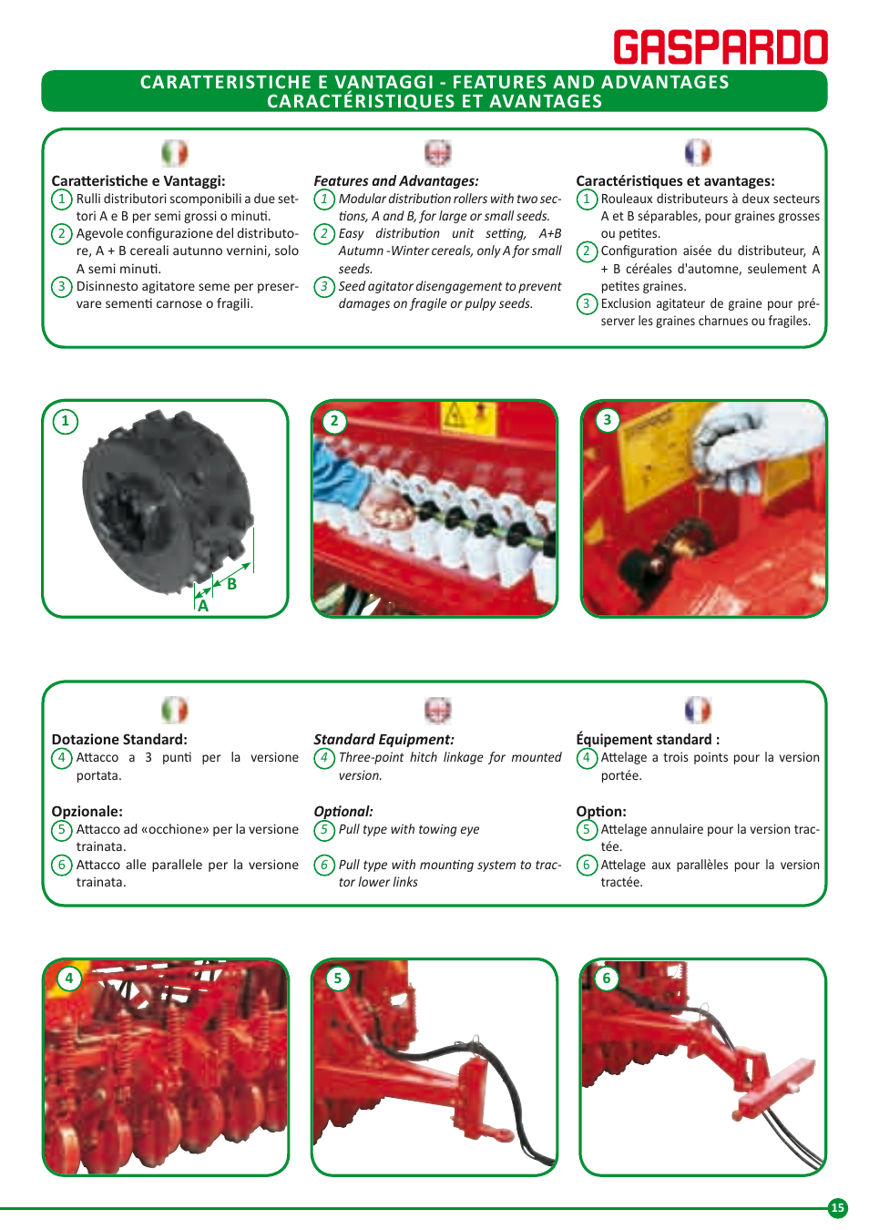 Maschio Gaspardo GIGANTE 900 User Manual | Page 15 / 28