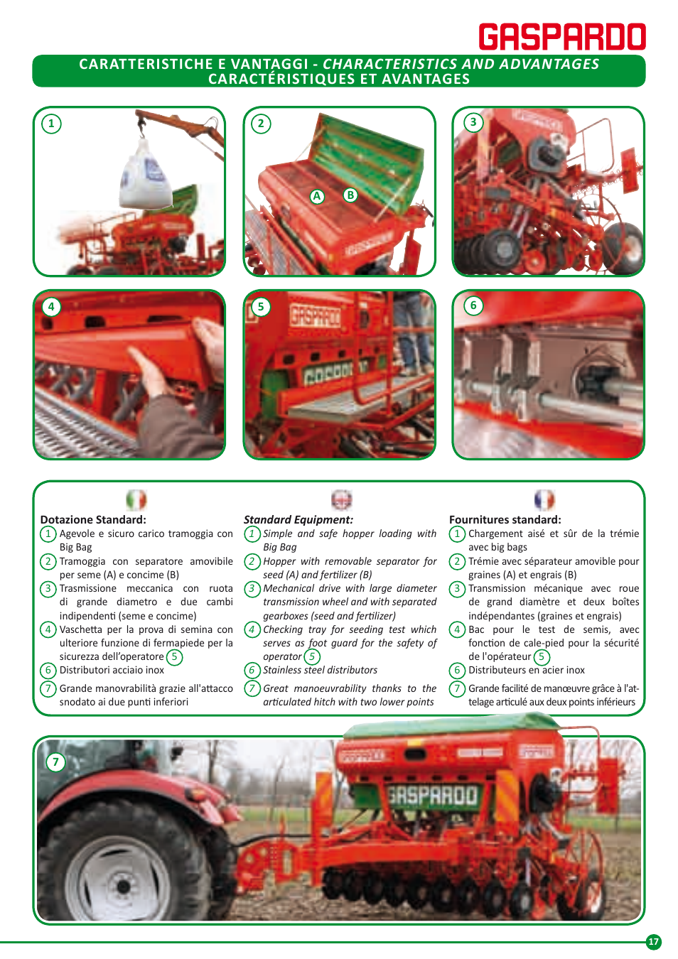 Maschio Gaspardo GIGANTE 900 User Manual | Page 17 / 28