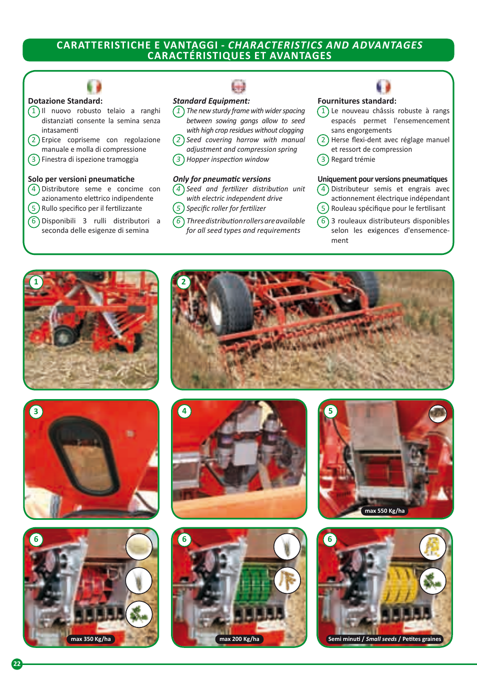 Maschio Gaspardo GIGANTE 900 User Manual | Page 22 / 28