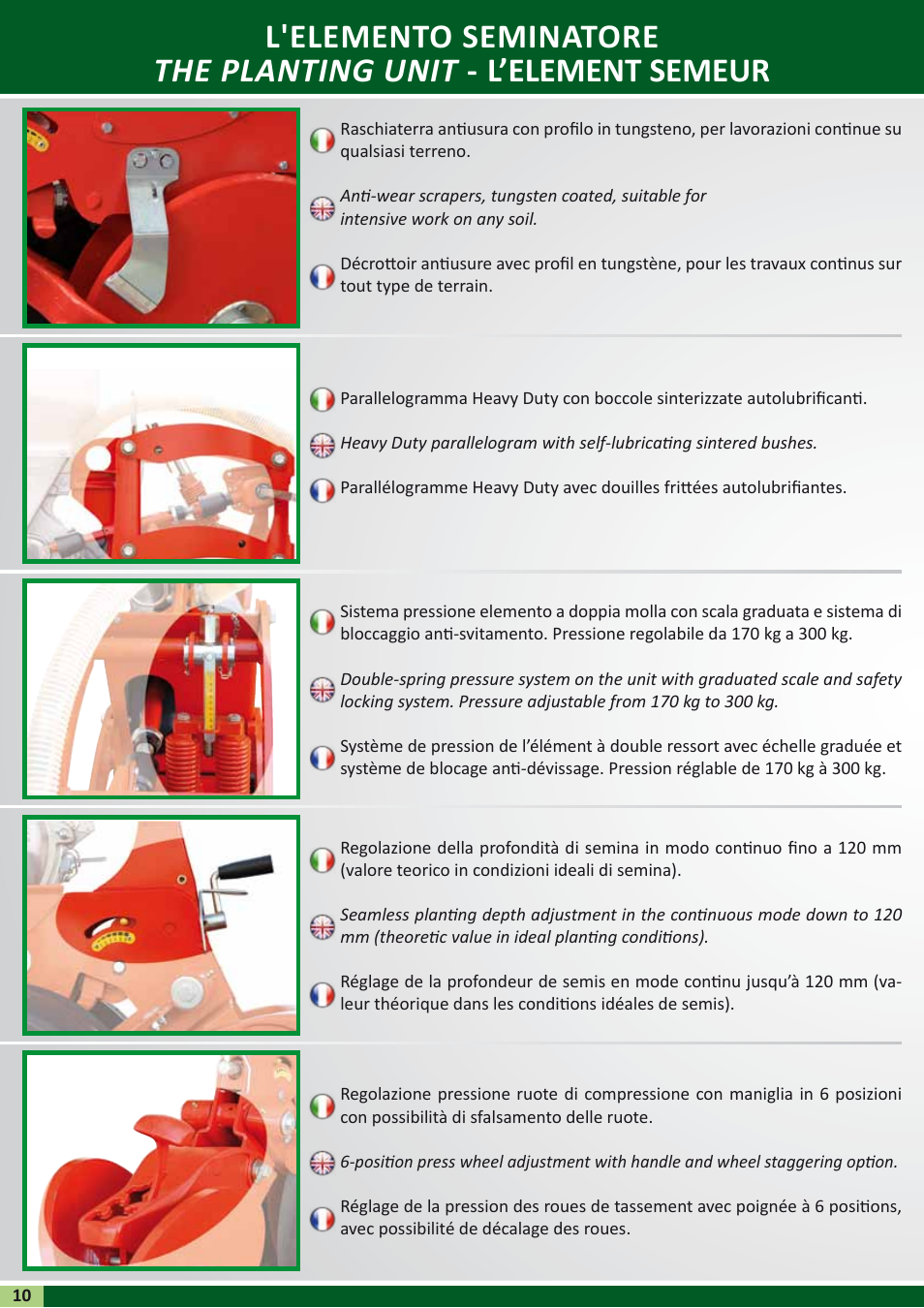 Maschio Gaspardo RENATA User Manual | Page 10 / 24