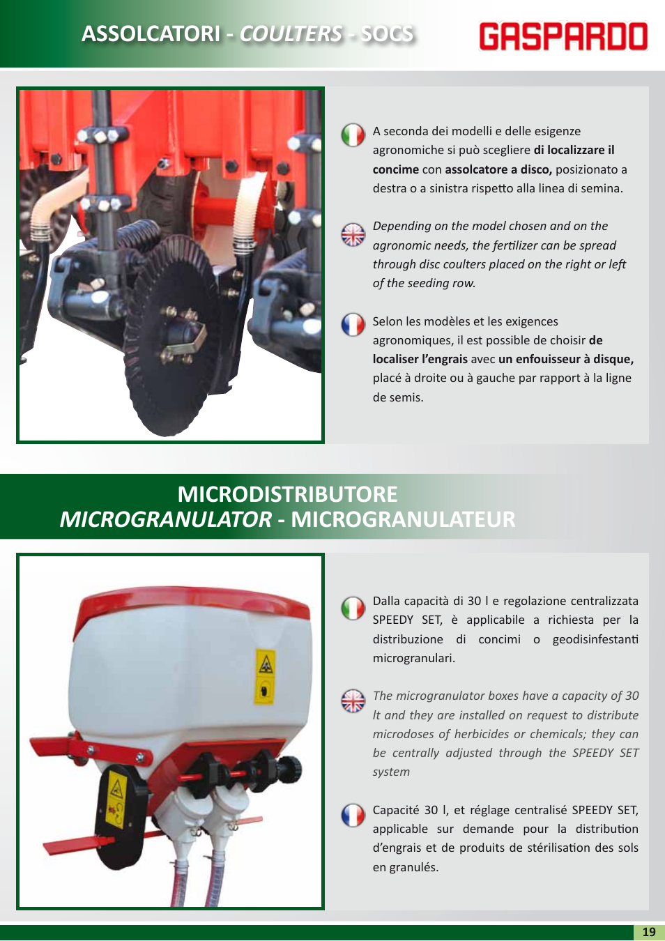 Maschio Gaspardo RENATA User Manual | Page 19 / 24