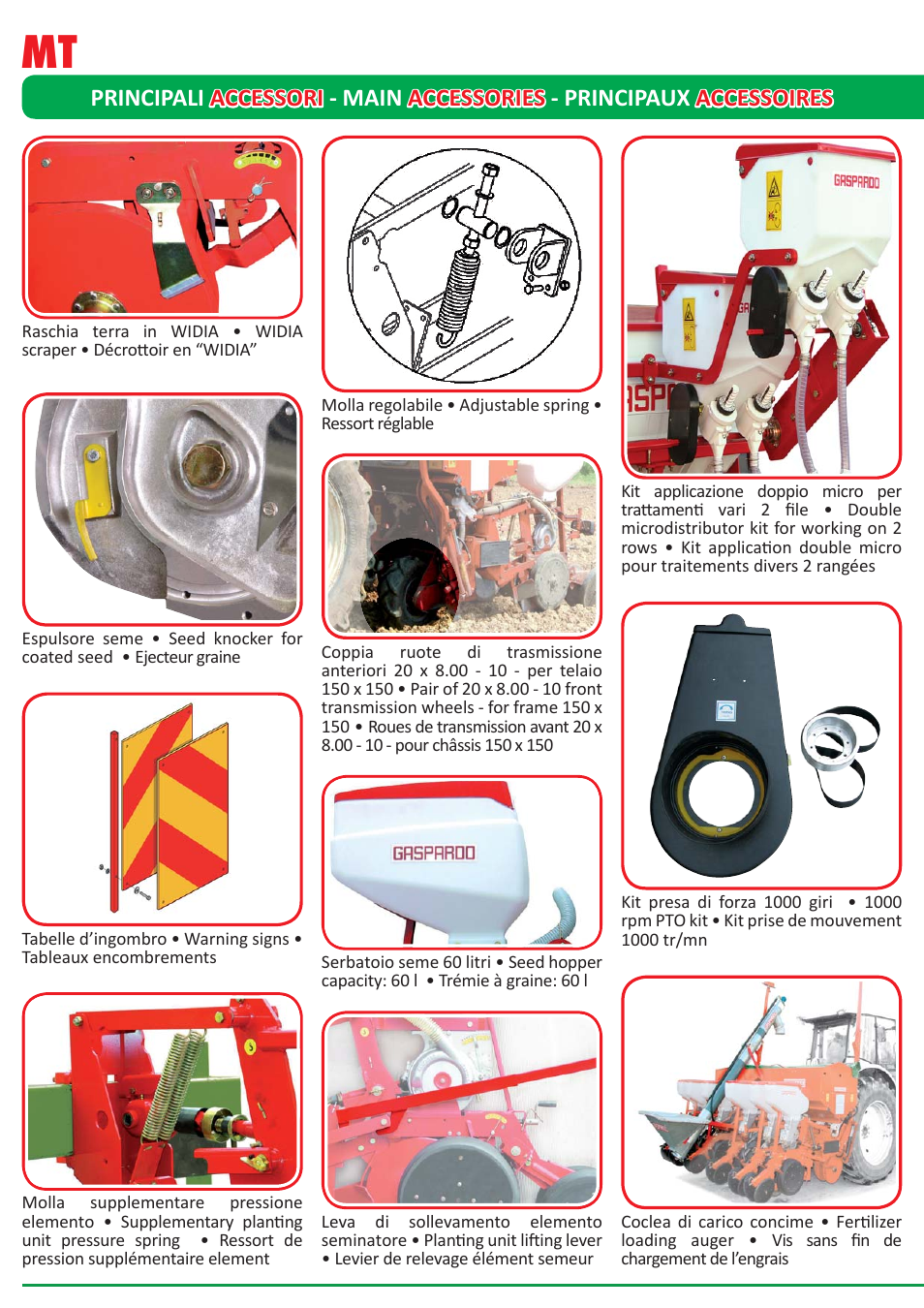 Maschio Gaspardo MAGICA PLUS User Manual | Page 14 / 16