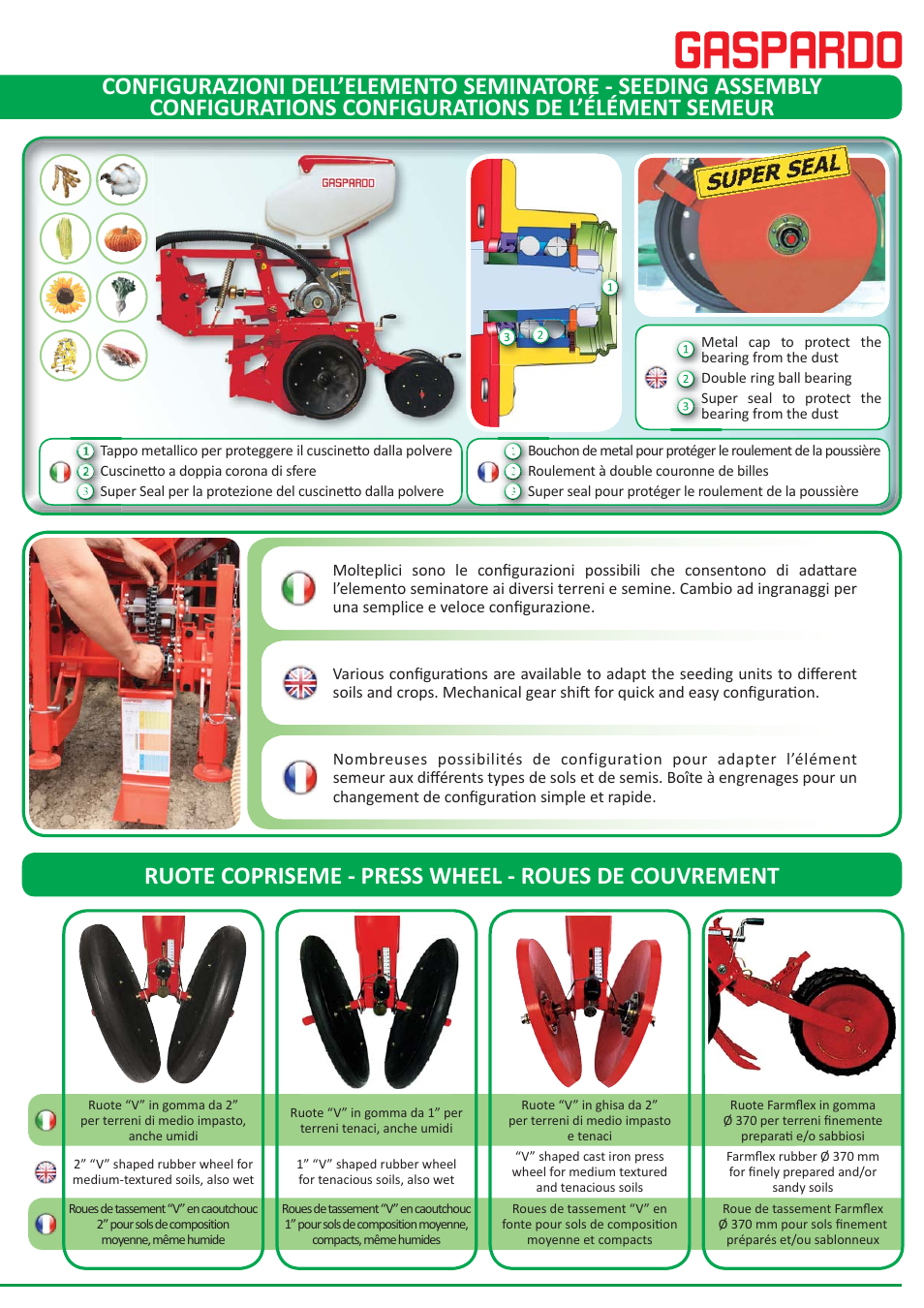 Maschio Gaspardo MAGICA PLUS User Manual | Page 5 / 16