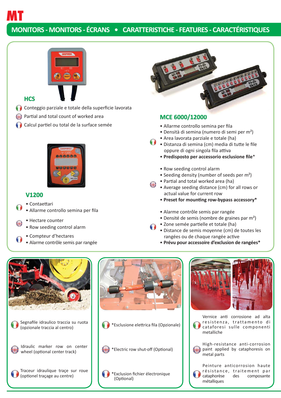 V1200 | Maschio Gaspardo MAGICA PLUS User Manual | Page 8 / 16