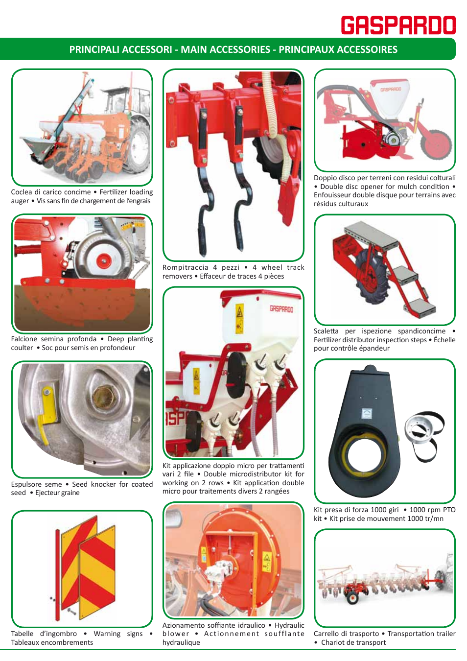 Maschio Gaspardo SARA User Manual | Page 15 / 16