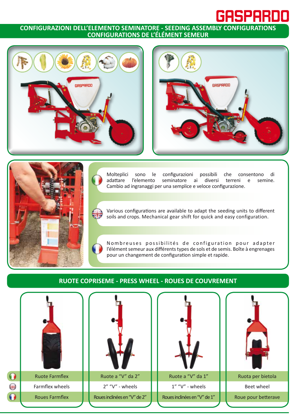 Maschio Gaspardo SARA User Manual | Page 5 / 16
