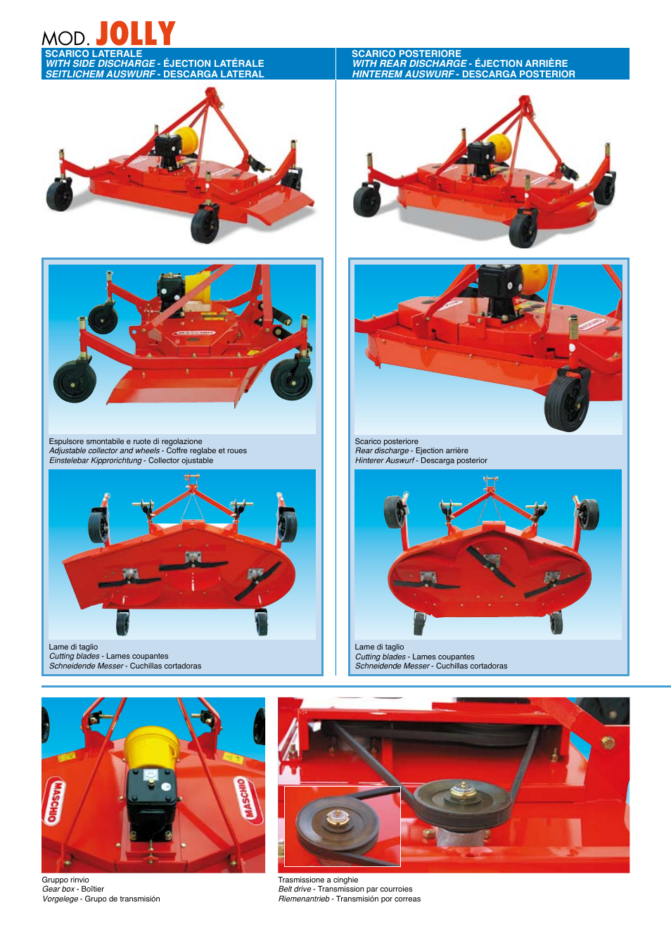 Jolly | Maschio Gaspardo JOLLY SP User Manual | Page 8 / 12