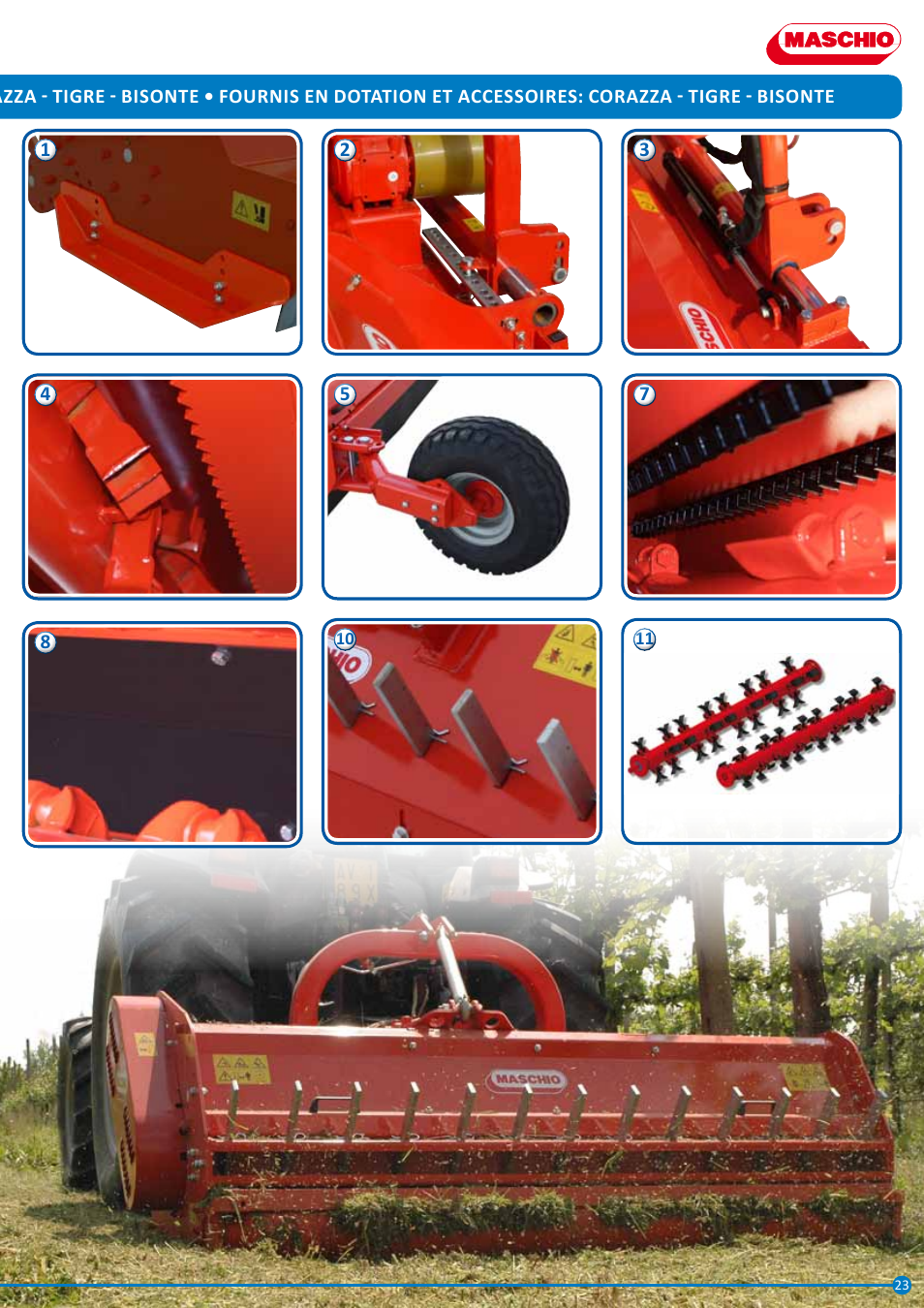 Maschio Gaspardo LEOPARD User Manual | Page 23 / 32