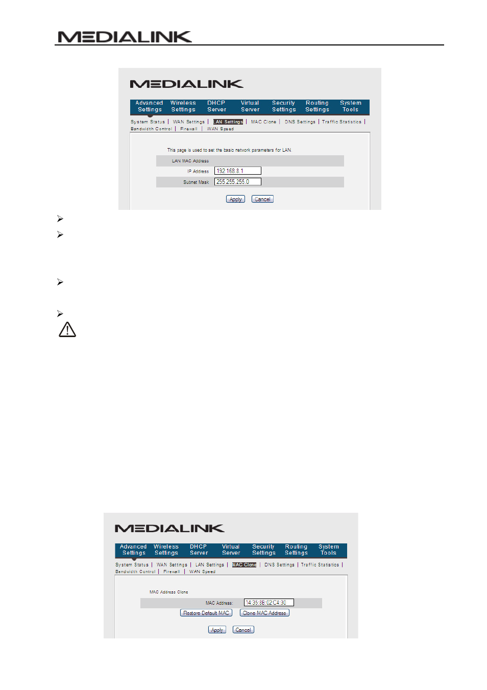 4 mac clone, Lone | Mediabridge MWN-WAPR150Nv2 User Guide User Manual | Page 23 / 62