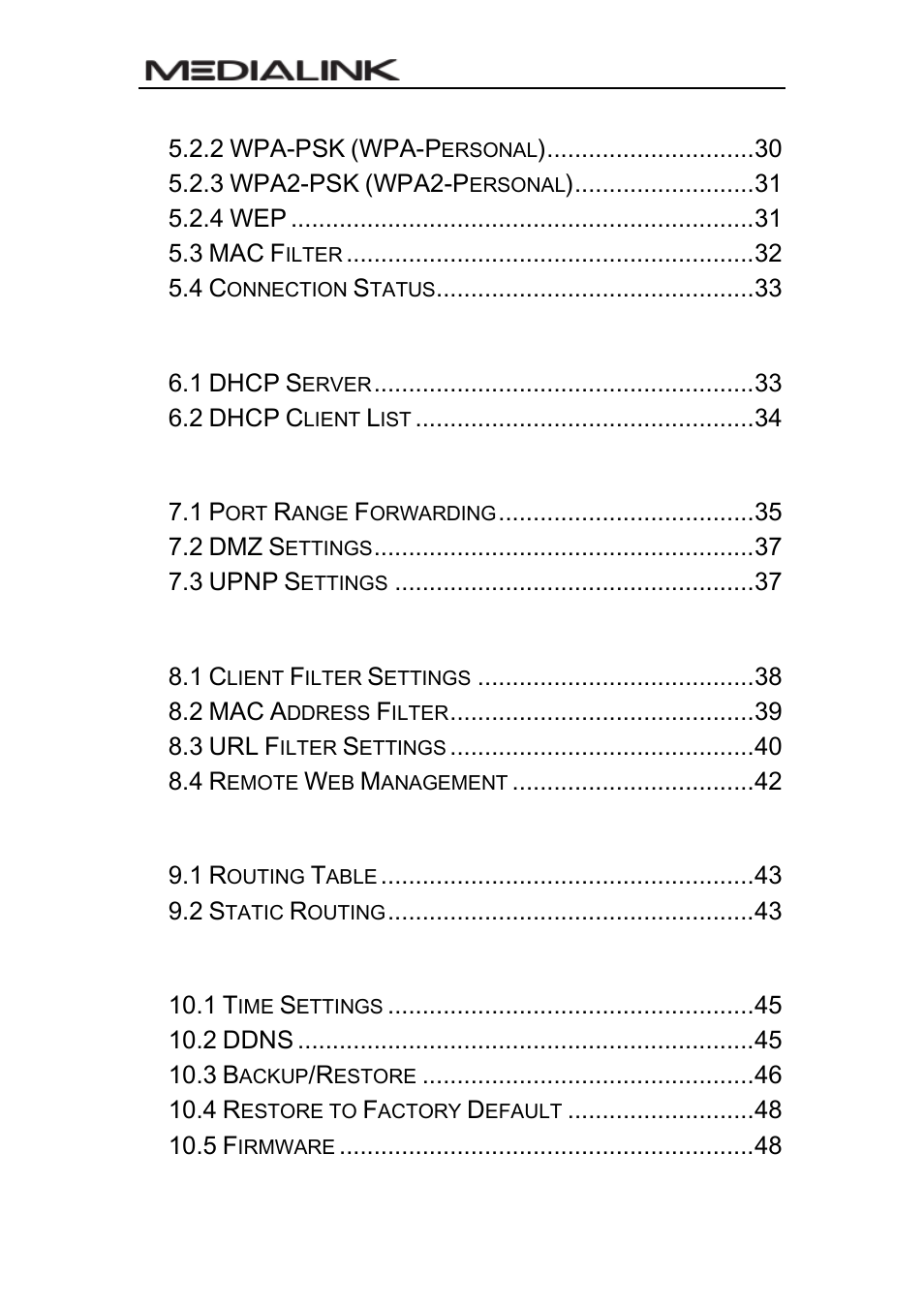 Mediabridge MWN-WAPR150Nv2 User Guide User Manual | Page 4 / 62