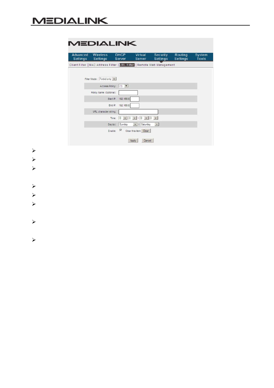 Mediabridge MWN-WAPR150Nv2 User Guide User Manual | Page 46 / 62