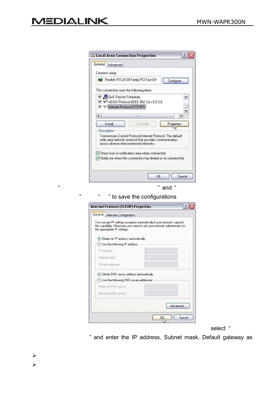 Mediabridge MWN-WAPR300N User Guide User Manual | Page 13 / 70