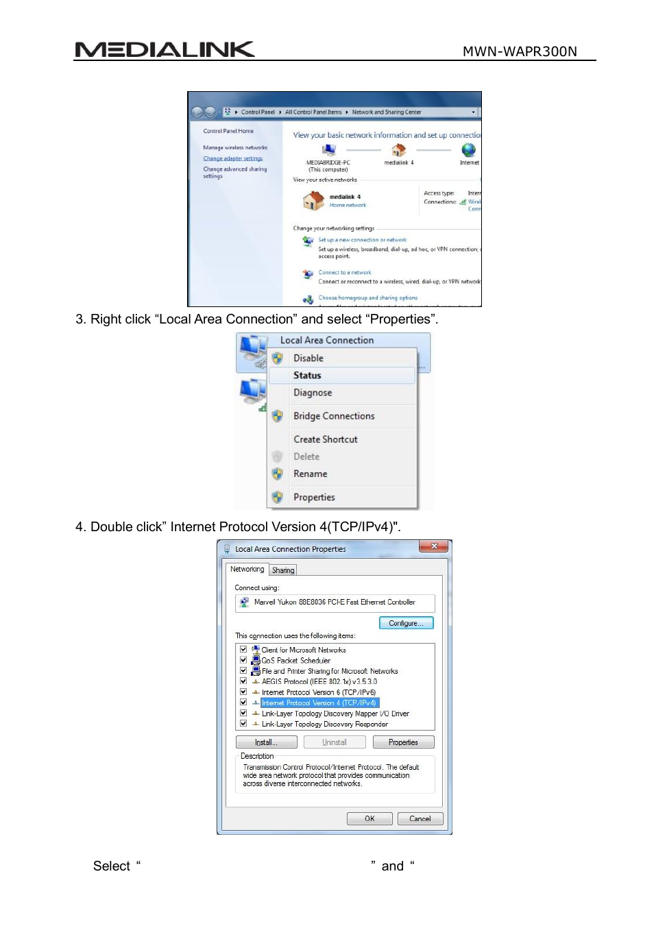Mediabridge MWN-WAPR300N User Guide User Manual | Page 15 / 70