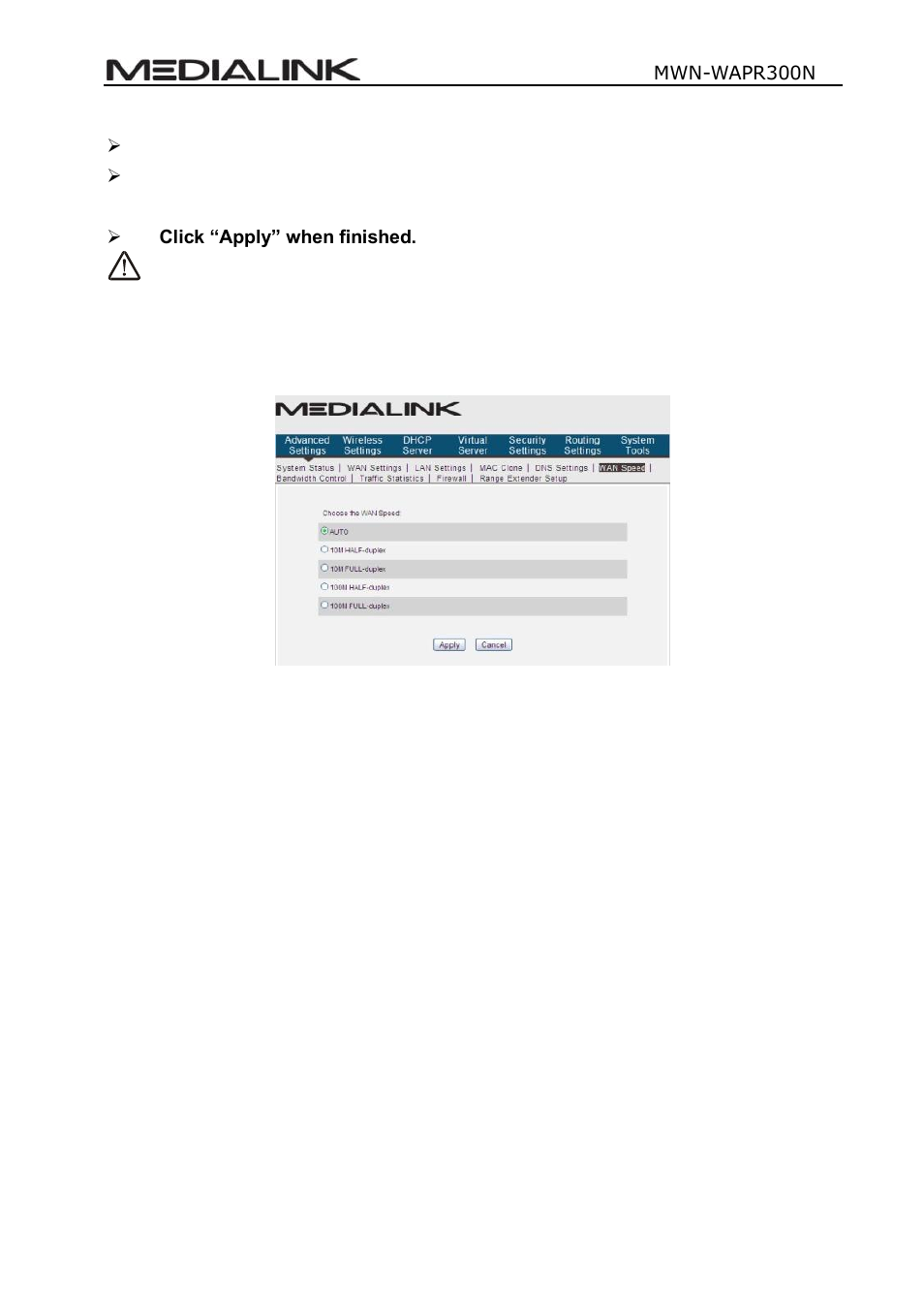 Peed, Andwidth, Ontrol | Mediabridge MWN-WAPR300N User Guide User Manual | Page 27 / 70