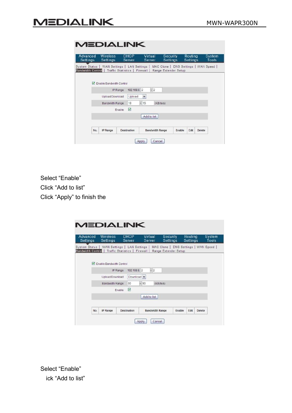 Mediabridge MWN-WAPR300N User Guide User Manual | Page 29 / 70